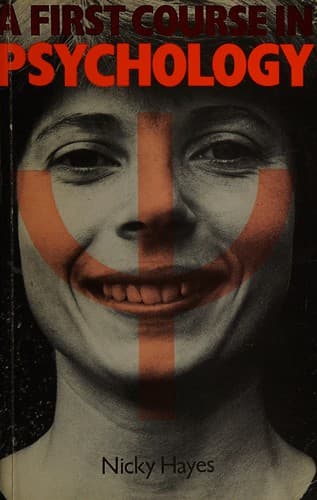 Cover image for A first course in psychology