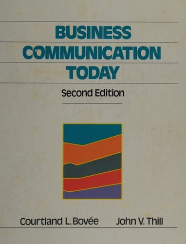 Cover image for Business communication today