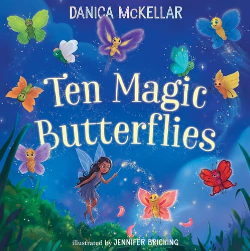 Cover image for Ten magic butterflies