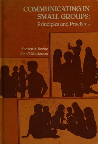 Cover image for Communicating in small groups