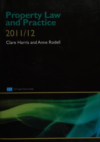 Cover image for Property law and practice