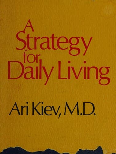 Cover image for A strategy for daily living.