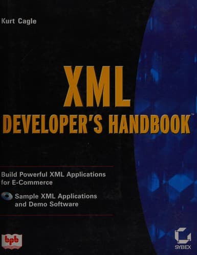 Cover image for XML developer's handbook