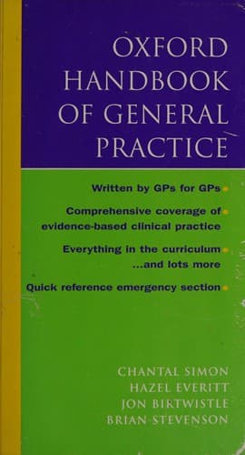 Cover image for Oxford handbook of general practice