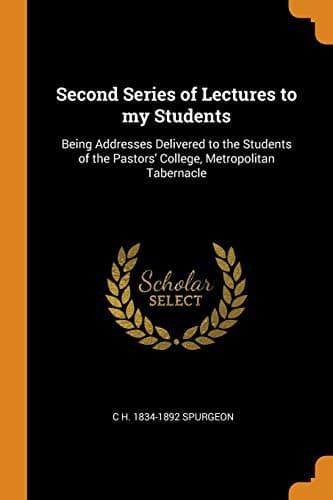 Second Series of Lectures to my Students