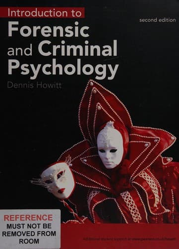 Cover image for Introduction to forensic and criminal psychology