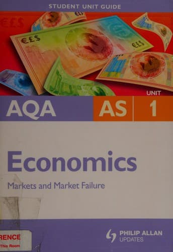 Cover image for AQA AS economics