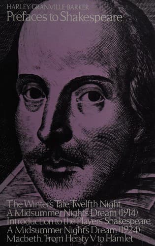 Cover image for Prefaces to Shakespeare