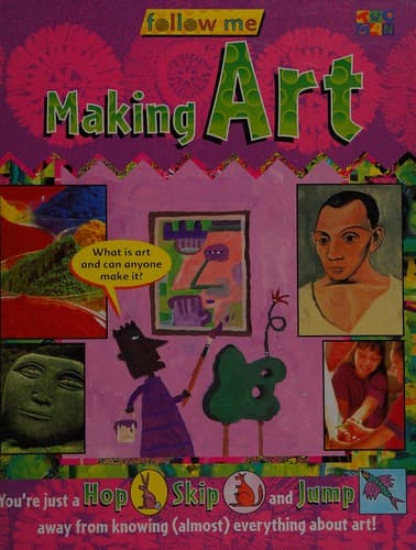 Cover image for Making art
