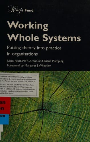Cover image for Working whole systems