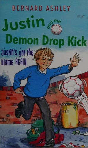 Cover image for Justin and the demon drop kick