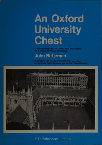 Cover image for An Oxford University chest