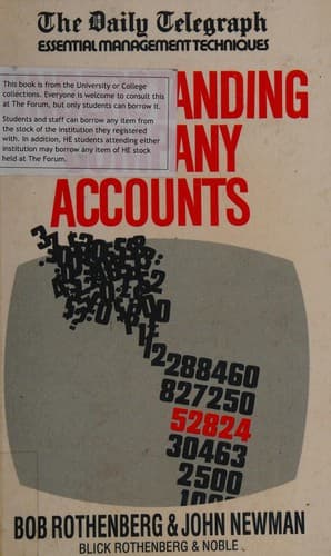 Cover image for Understanding company accounts