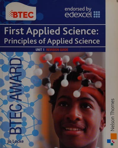 Cover image for BTEC first applied science