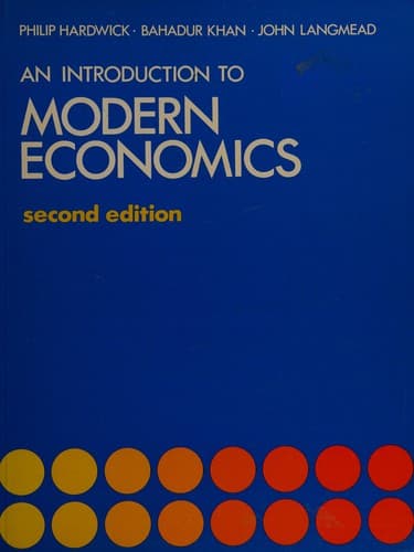 Cover image for An introduction to modern economics