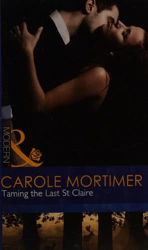 Cover image for Taming the Last St. Claire