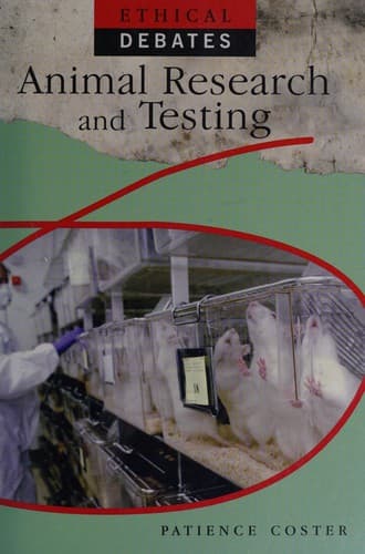 Cover image for Animal research and testing