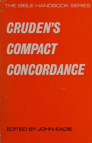Cover image for Cruden's compact concordance