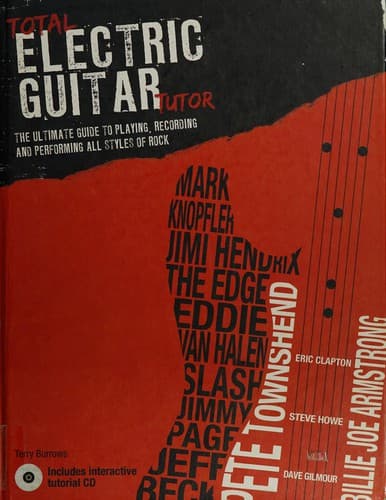 Cover image for Total electric guitar tutor