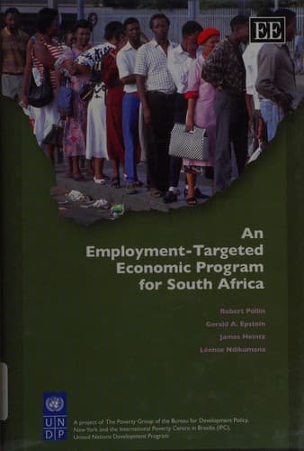 Cover image for An employment-targeted economic program for South Africa