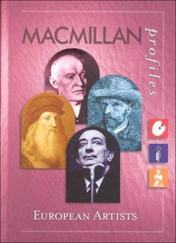 Cover image for European Artists (Macmillan Profiles)