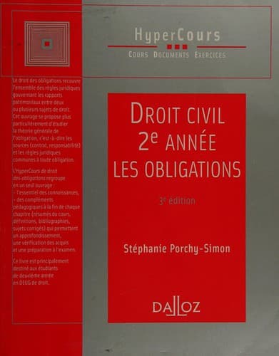 Cover image for Droit civil, 2e année