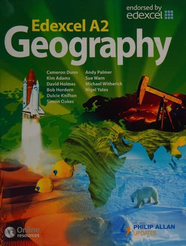 Cover image for Edexcel A2 geography