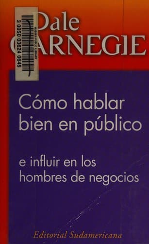 Cover image for Como Hablar Bien En Publico