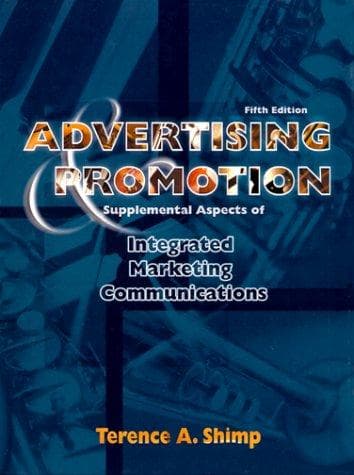Cover image for Advertising, Promotion and Supplemental Aspects of IMC