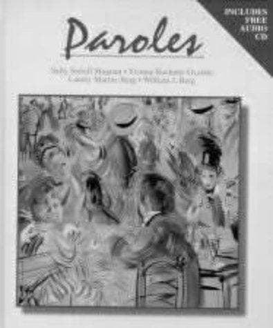 Cover image for Paroles