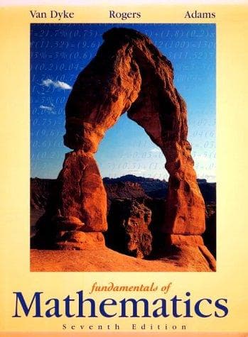 Cover image for Fundamentals of Mathematics