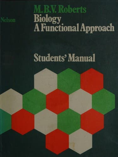 Cover image for Biology, a functional approach