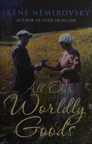 Cover image for All our worldly goods