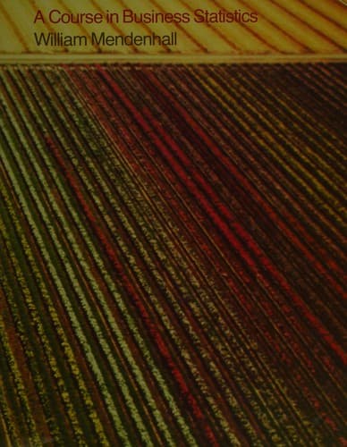 Cover image for A course in business statistics