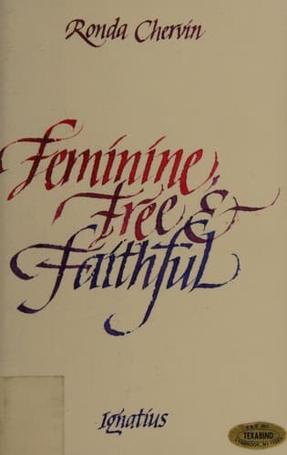 Cover image for Feminine, free, and faithful