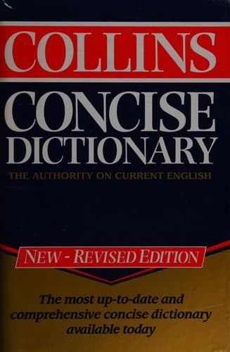 Cover image for Collins concise dictionary
