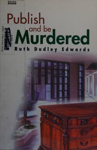 Cover image for Publish and be murdered