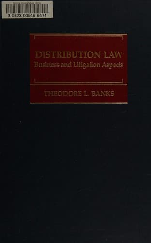 Cover image for Distribution Law