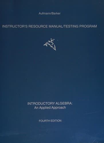 Cover image for Introductory algebra