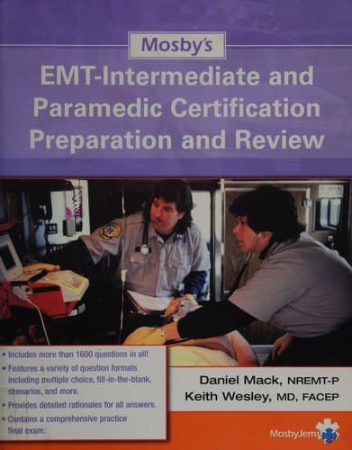 Cover image for Mosby's EMT-intermediate and paramedic certification preparation and review