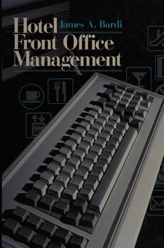 Cover image for Hotel front office management