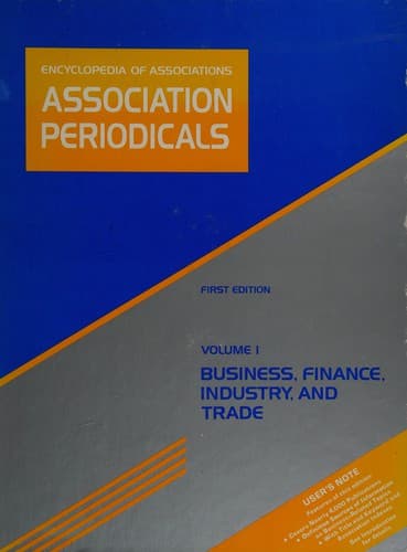 Encyclopedia of Associations: Association Periodicals