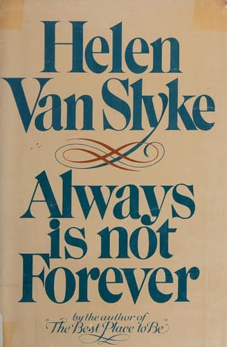 Cover image for Always is not forever