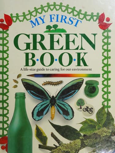 Cover image for My first green book