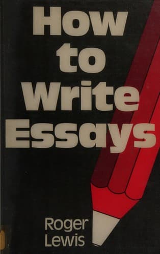 Cover image for How to Write Essays