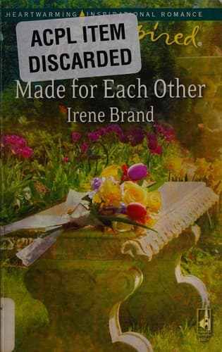 Cover image for Made for Each Other (Love Inspired #448)