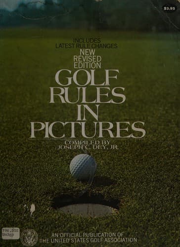 Cover image for Golf rules in pictures