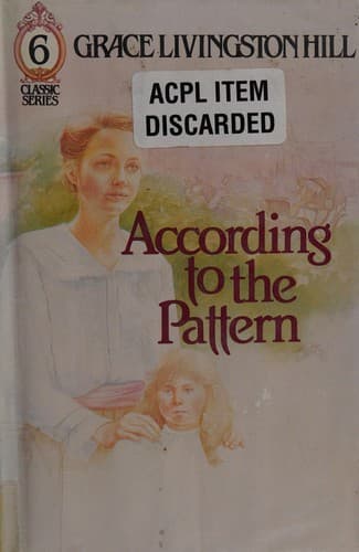 Cover image for According to the pattern