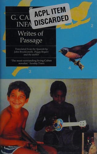 Cover image for Writes of Passage