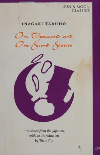 Cover image for One thousand and one-second stories